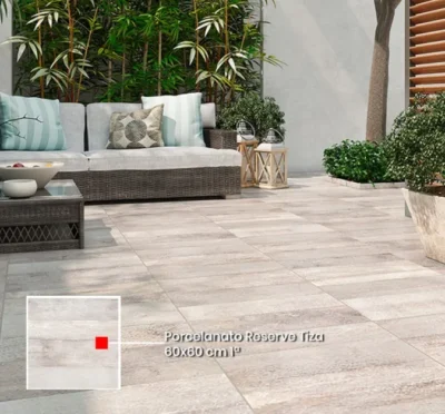 Porcelanato - RESERVE TIZA 61.5X61.5 - Satinado - Imagen 3