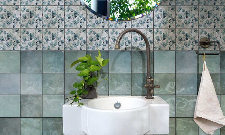 1060-1 DOLCE FLORAL MENTA CONJ X 15 15 X 15 - Imagen 1