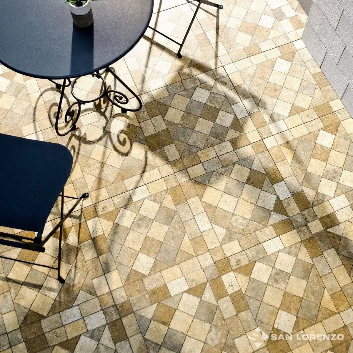 288-1 ANGELO FIT TOSTADO ANT. 45,3X45,3 - Imagen 1