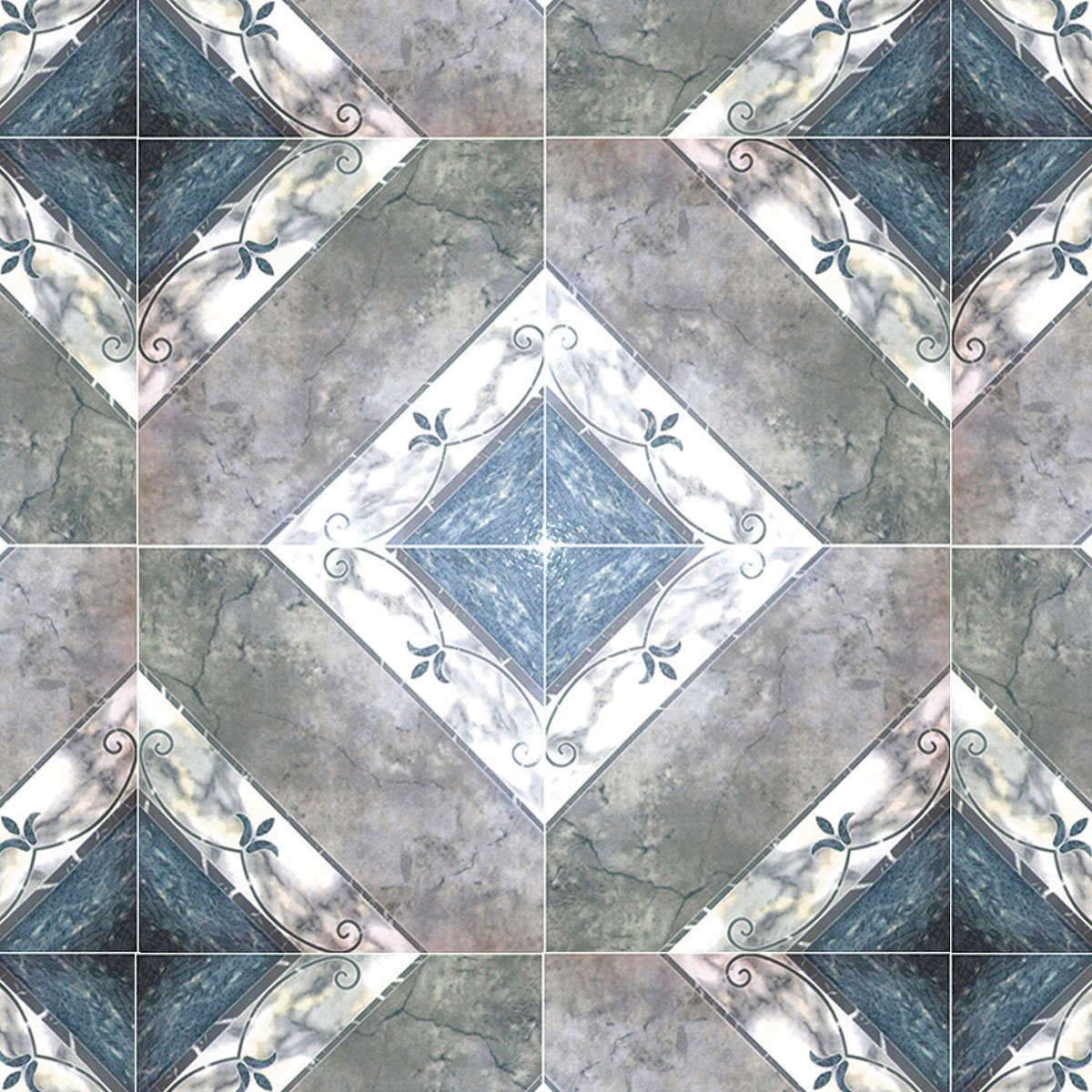 308-1 MOCA FIT AZUL 45,3X45,3 - Imagen 1