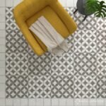 FLOWER FIT BLACK 45,3X45,3 - Imagen 4