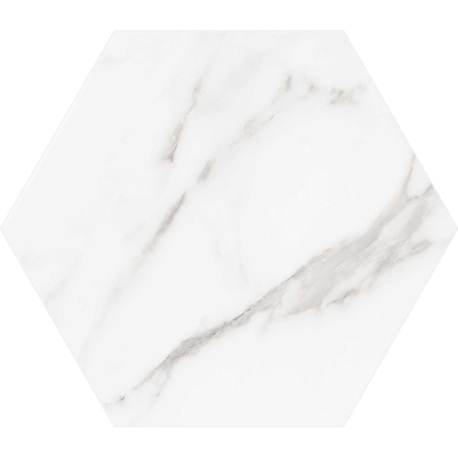 615-1 Hexagonal 17 Calacatta BC1502 17 X 19,5 - Imagen 1