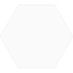 Hexagonal 17 Bianco BC1507 17 X 19,5