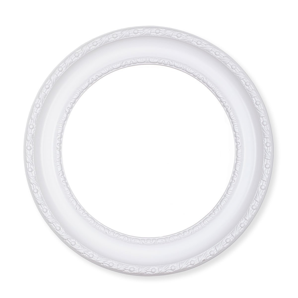 639-1 Espejo Monarca Blanco E7096 63 x 63 - Imagen 1