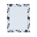 Espejo Quat 2 Sater Gray E7504 50 x 65