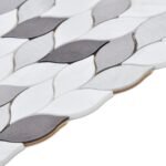 Foglie Neva Gray MAL2200 30 x 30 - Imagen 2