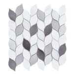 Foglie Neva Gray MAL2200 30 x 30 - Imagen 3