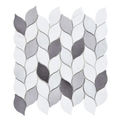 Foglie Neva Gray MAL2200 30 x 30 - Imagen 3