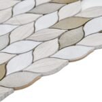 Foglie Tiver Beige MAL2201 30 x 30 - Imagen 2