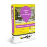 PEGAMENTO WEBER PORCELANATO FLEX X 25KG