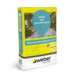 PEGAMENTO WEBER PRO PORCELANATO X 25KG