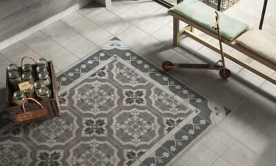 Porcelanato - CALCAREO TERRAZO VERDE CONJ X 8 20 X 20 - Imagen 2