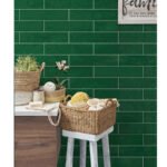 CERAMICA VENETO VERDE INGLES 7,6 X 30,7